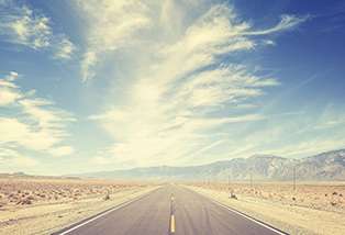 A desert road | EAS Tire & Auto